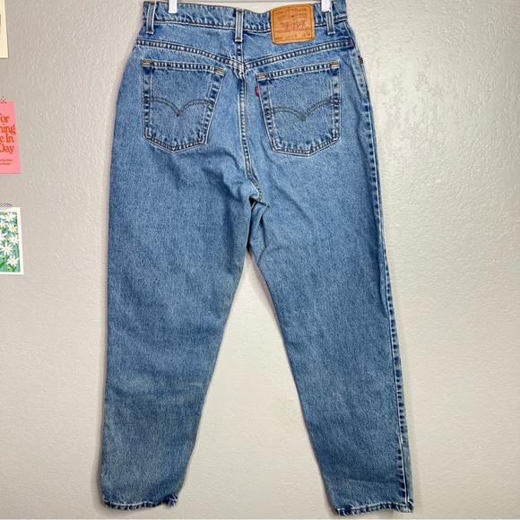 Vintage Levi’s 550 Made in USA Relaxed fit tapered leg sz 14 - Picture 6 of 6